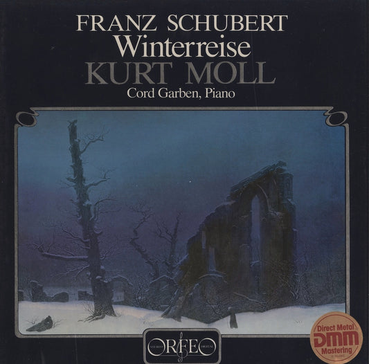 クルト・モル / シューベルト:冬の旅 / オランダ盤/2枚組/直輸入/ORFEO/日本語解説付き付き
