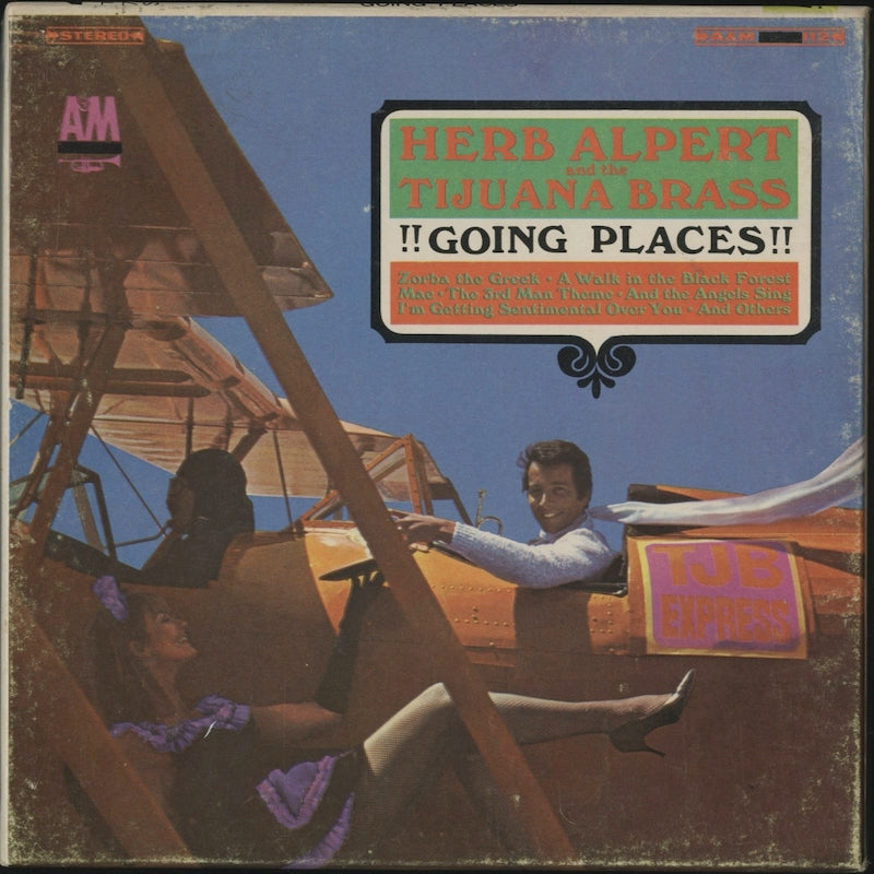 オープンリールテープ HERB ALPERT AND TIJUANA BRASS / GOING PLACES 7号 19cm/s (7 1/2IPS) 4トラック