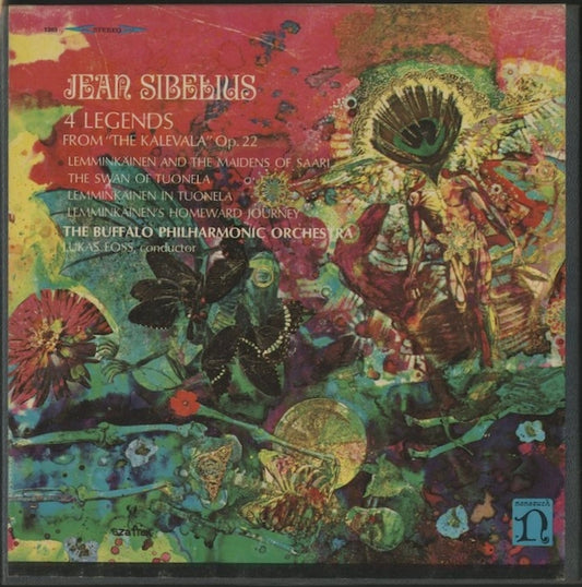 オープンリールテープ ルーカス・フォス / シベリウス:組曲「カレワラ」 7号 19cm/s (7 1/2IPS) 4トラック