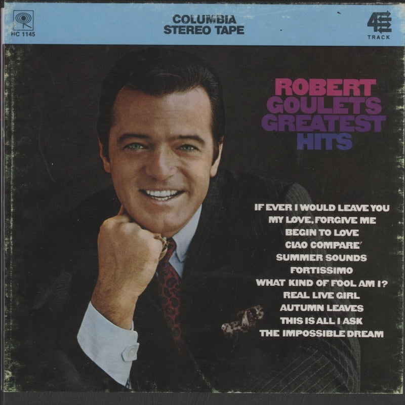 オープンリールテープ ROBERT GOULET / GREATEST HITS 7号 9.5cm/s (3 3/4IPS) 4トラック