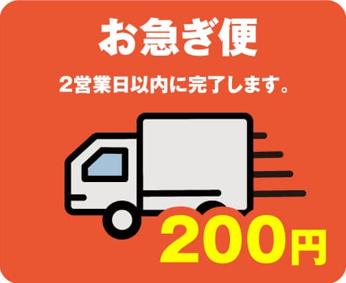 オプション お急ぎ便