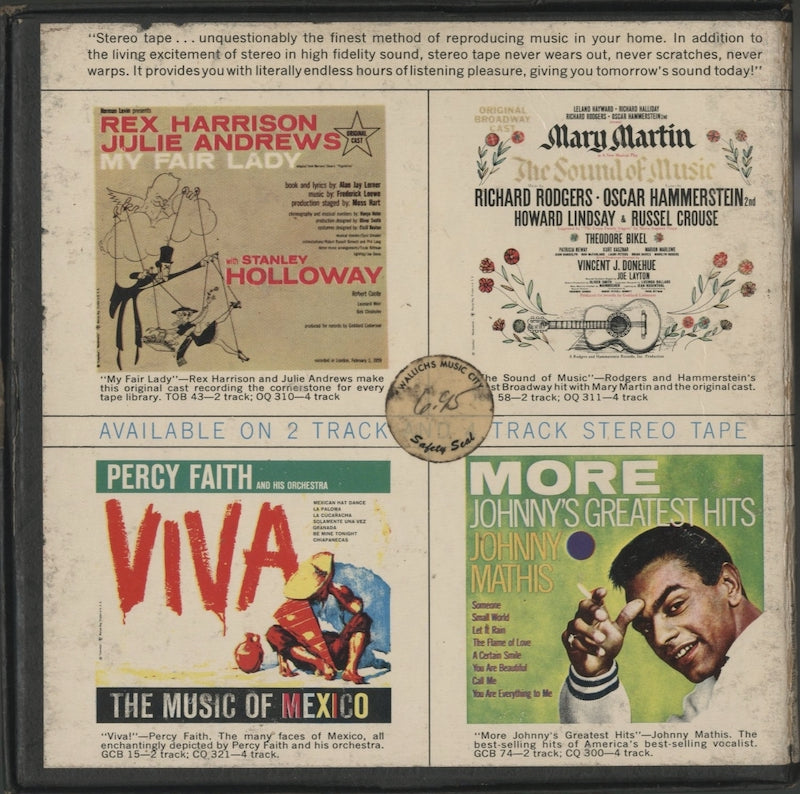 オープンリールテープ RAY CONNIFF / MEMORIES ARE MADE OF THIS 7号 19cm/s (7 1/2IPS) 4トラック
