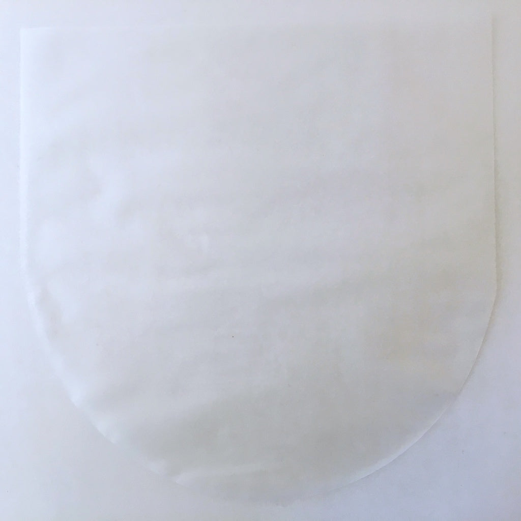 LP(12インチ)レコード用丸底中袋 厚口袋(0.035mm) 半透明 1枚から注文可能