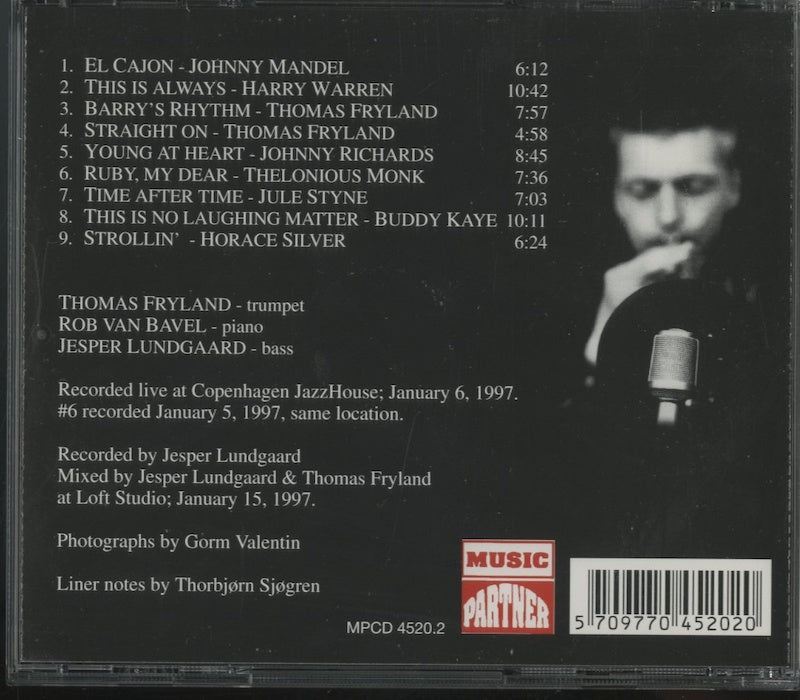 CD / THOMAS FRYLAND / LIVE AT COPENHAGEN JAZZHOUSE / トーマス・フライランド / 輸入盤
