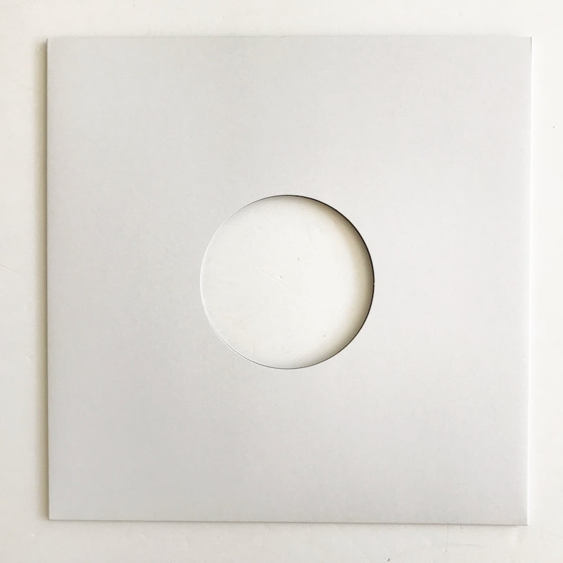 LP(10インチ)レコード用 ジャケット / 特厚紙 両穴 白 艶なし 1枚から注文可能
