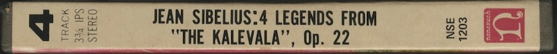 オープンリールテープ ルーカス・フォス / シベリウス:組曲「カレワラ」 7号 19cm/s (7 1/2IPS) 4トラック
