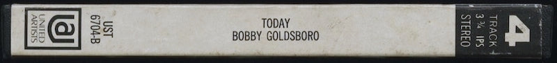 オープンリールテープ BOBBY GOLDBORO / TODAY 7号 9.5cm/s (3 3/4IPS) 4トラック