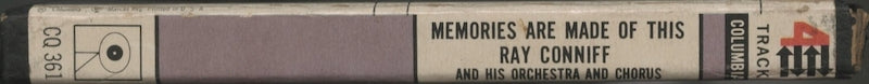 オープンリールテープ RAY CONNIFF / MEMORIES ARE MADE OF THIS 7号 19cm/s (7 1/2IPS) 4トラック