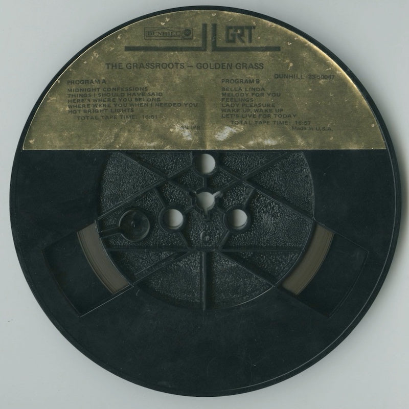 オープンリールテープ THE GRASSROOTS / GOLDEN GRASS 7号 9.5cm/s (3 3/4IPS) 4トラック