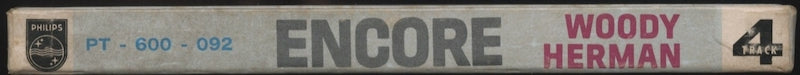 オープンリールテープ WOODY HERMAN / ENCORE 7号 19cm/s (7 1/2IPS) 4トラック