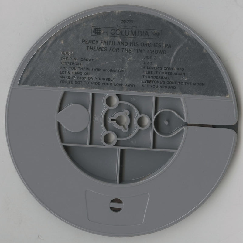 オープンリールテープ PERCY FAITH / THEMES FOR THE "IN" CROWD 7号 19cm/s (7 1/2IPS) 4トラック