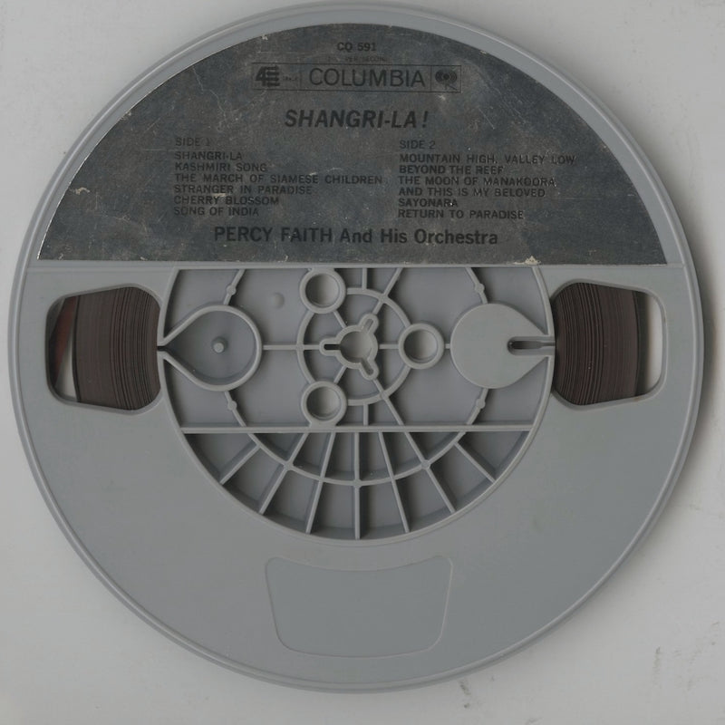 オープンリールテープ PERCY FAITH / SHANGRI-LA! 7号 19cm/s (7 1/2IPS) 4トラック