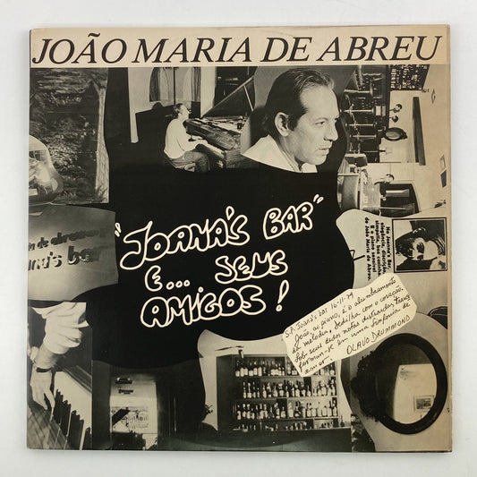 LP/ JOAO MARIA DE ABREU / JOANA'S BAR E SEUS AMIGOS / ジョアン・マリア・ジ・アブレウ / ブラジル盤 2枚組 PLAY AGAIN