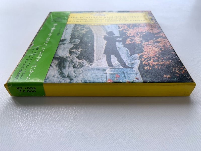 オープンリール/ カラヤン / J.シュトラウス:美しく青きドナウ 他 / 帯付 7号 国内盤 4トラック 19cm/s (7 1/2IPS) DGG