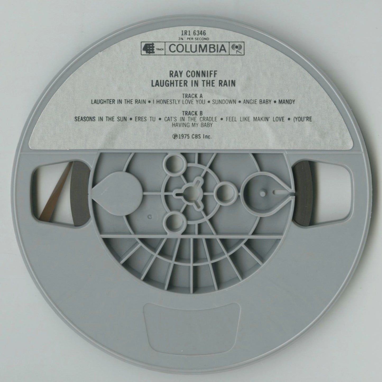 オープンリールテープ RAY CONNIFF / LAUGHTER IN THE RAIN 7号 9.5cm/s (3 3/4IPS) 4トラック
