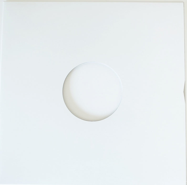LP(12インチ)レコード用 ジャケット / 特厚紙 両穴 白 艶なし 1枚から注文可能