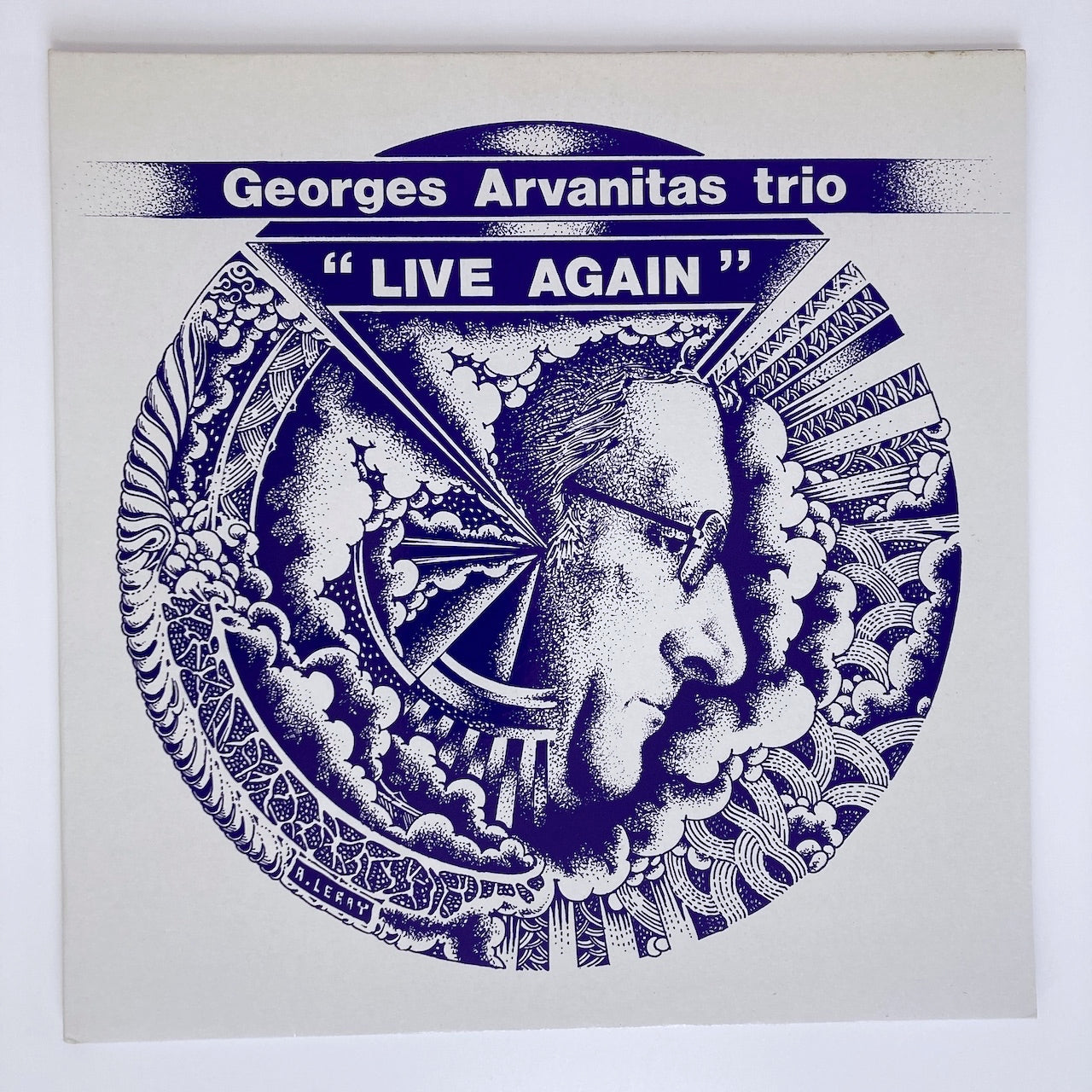 LP/ GEORGES ARVANITAS TRIO / LIVE AGAIN / フランス盤 2枚組 溝なし FUTURA GER38/39