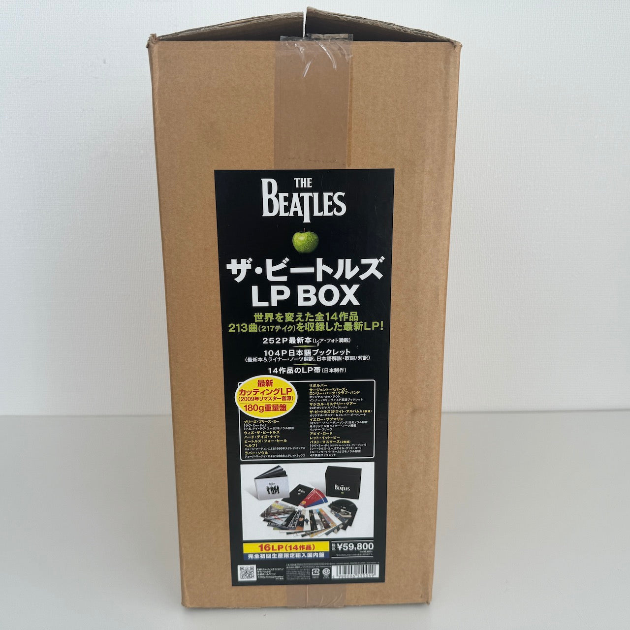 【未使用】LP/ THE BEATLES STEREO BOX SET / 輸入国内盤 16枚組 TOJP-60200