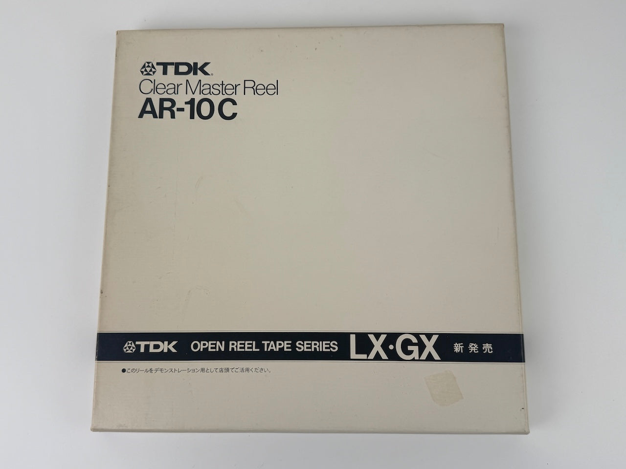 オープンリール 10号 TDK AR-10C クリアマスターリール 空リール 元箱付き