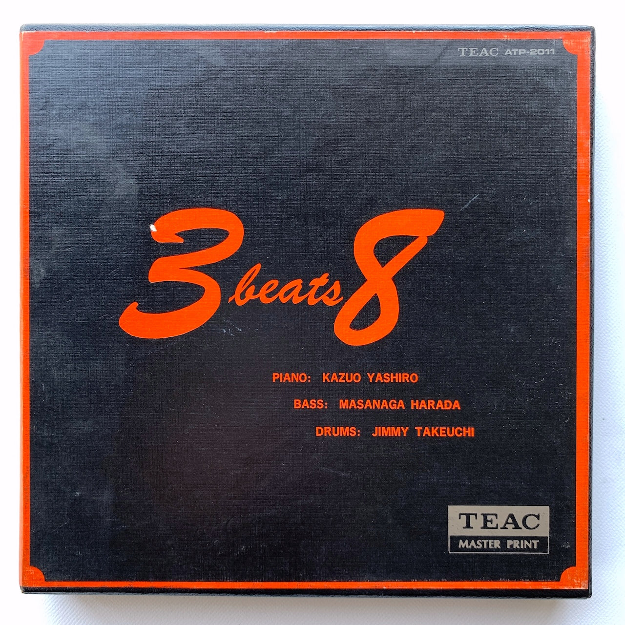 オープンリール/ 八城一夫 / 3 BEATS 8 / 国内盤 7号 4トラック 19cm/s (7 1/2IPS) ライナー TEAC ATP-2011
