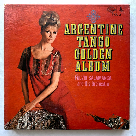 オープンリール/ FULVIO SALAMANCA / ARGENTINE TANGO GOLDEN ALBUM / 国内盤 7号 4トラック 19cm/s (7 1/2IPS) ライナー SEVEN SEAS TXA-2