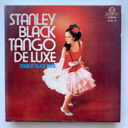 オープンリール/ STANLEY BLACK / TANGO DELUXE / 国内盤 7号 4トラック 19cm/s (7 1/2IPS) ライナー LONDON TLA-17