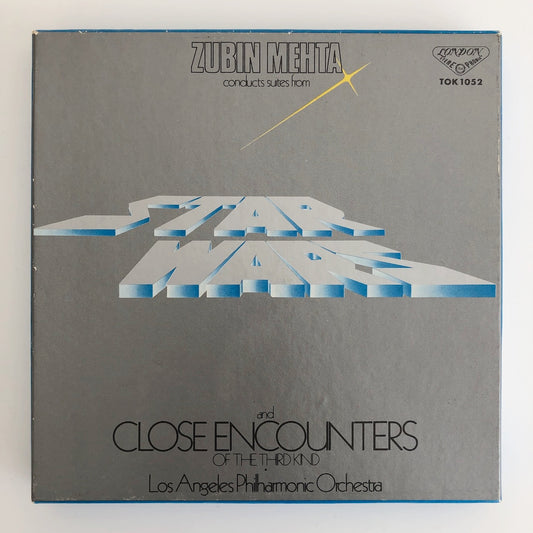 オープンリールテープ ズービン・メータ / ジョン・ウィリアムス:「スター・ウォーズ」組曲 7号 19cm/s (7 1/2IPS) 4トラック 日本製 ライナー(ヨレ、シミ)付