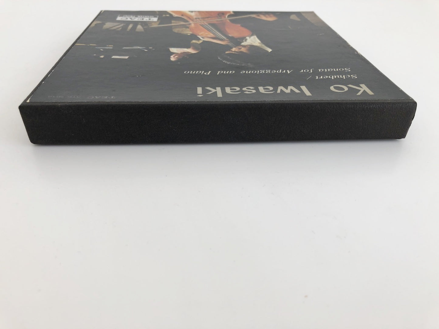 オープンリールテープ 岩崎洸 / シューベルト:アルペジョーネ・ソナタ 7号 19cm/s (7 1/2IPS) 4トラック 日本製 ライナー(スレ、ヤケ)付