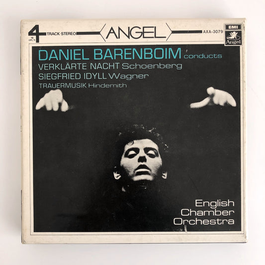 オープンリールテープ ダニエル・バレンボイム / シェーンベルク:浄夜、ワーグナー:ジークフリート牧歌 他 7号 19cm/s (7 1/2IPS) 4トラック 日本製 ライナー付