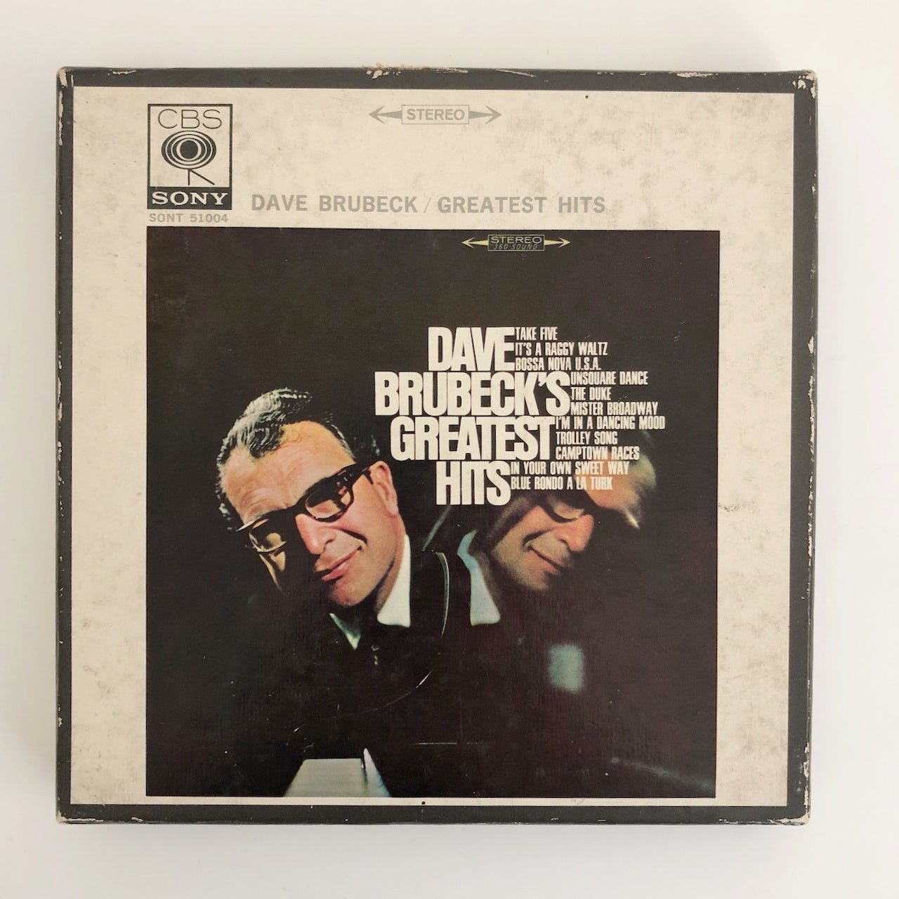 オープンリールテープ DAVE BRUBECK'S / GREATEST HITS 7号 19cm/s (7 1/2IPS) 4トラック US製