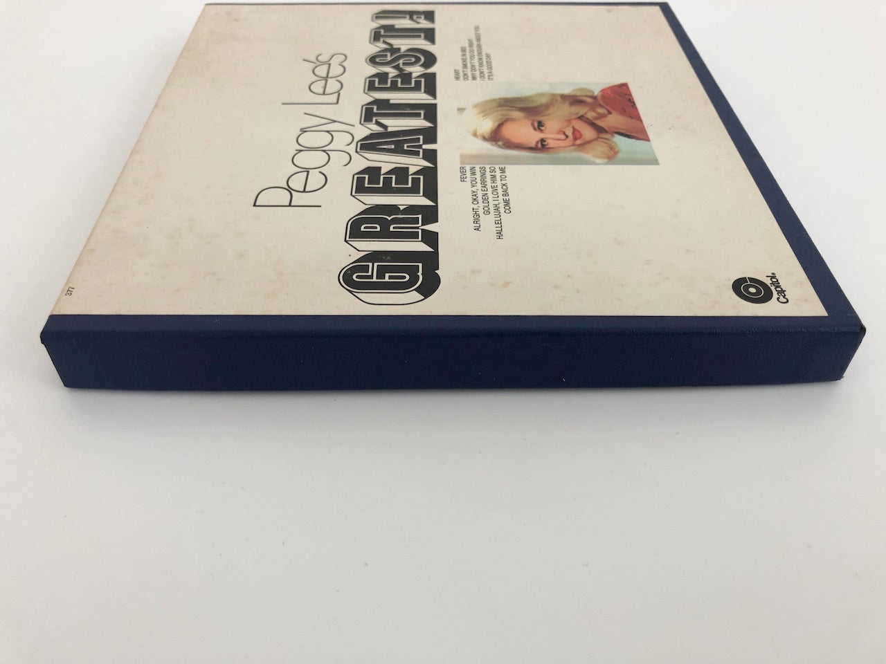 オープンリールテープ PEGGY LEE'S / GREATEST HITS 7号 19cm/s (7 1/2IPS) 4トラック US製
