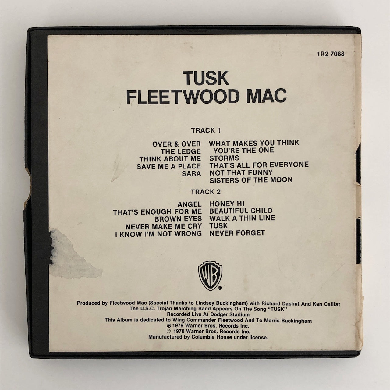オープンリールテープ FLEETWOOD MAC / TUSK 牙 7号 9.5cm/s (3 3/4IPS) 4トラック US製