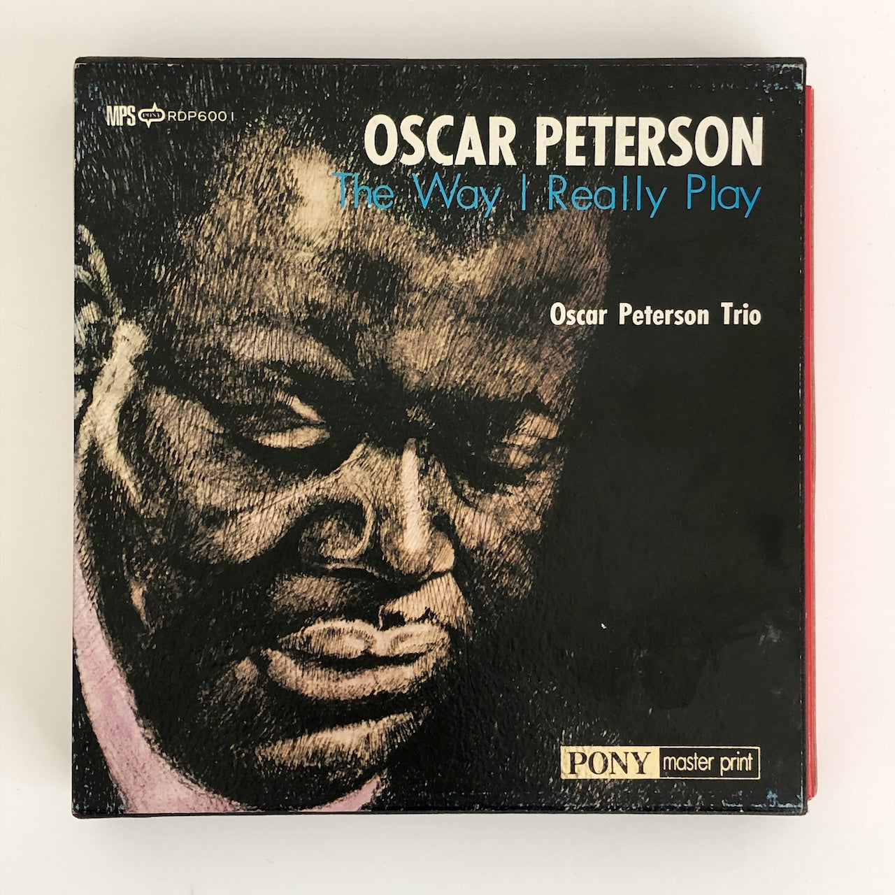 オープンリールテープ OSCAR PETERSON / THE WAY I REALLY PLAY 7号 19cm/s (7 1/2IPS)  4トラック 日本製 ライナー(若干スレ)付