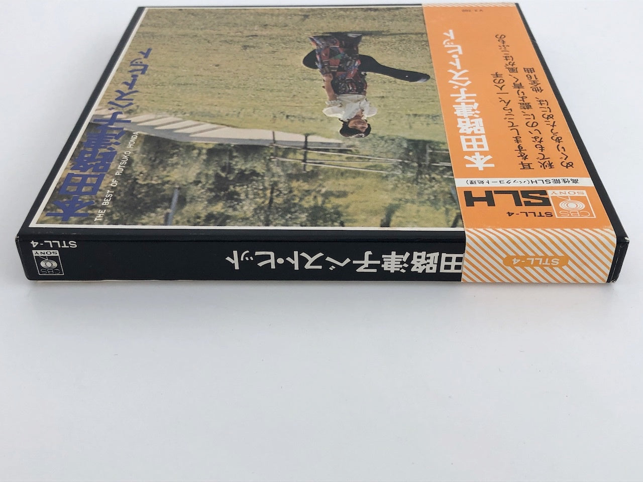 オープンリールテープ 本田路津子 ベスト・ヒット 7号 19cm/s (7 1/2IPS) 4トラック 日本製 帯(スレ、シミ)・ライナー(シミ)付