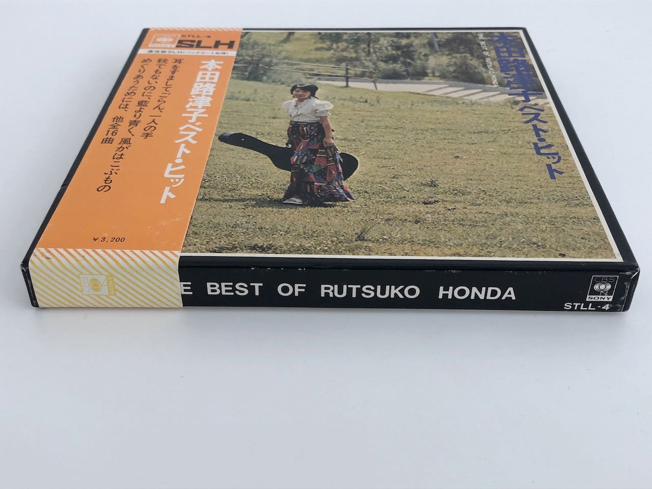オープンリールテープ 本田路津子 ベスト・ヒット 7号 19cm/s (7 1/2IPS) 4トラック 日本製 帯(スレ、シミ)・ライナー(シミ)付