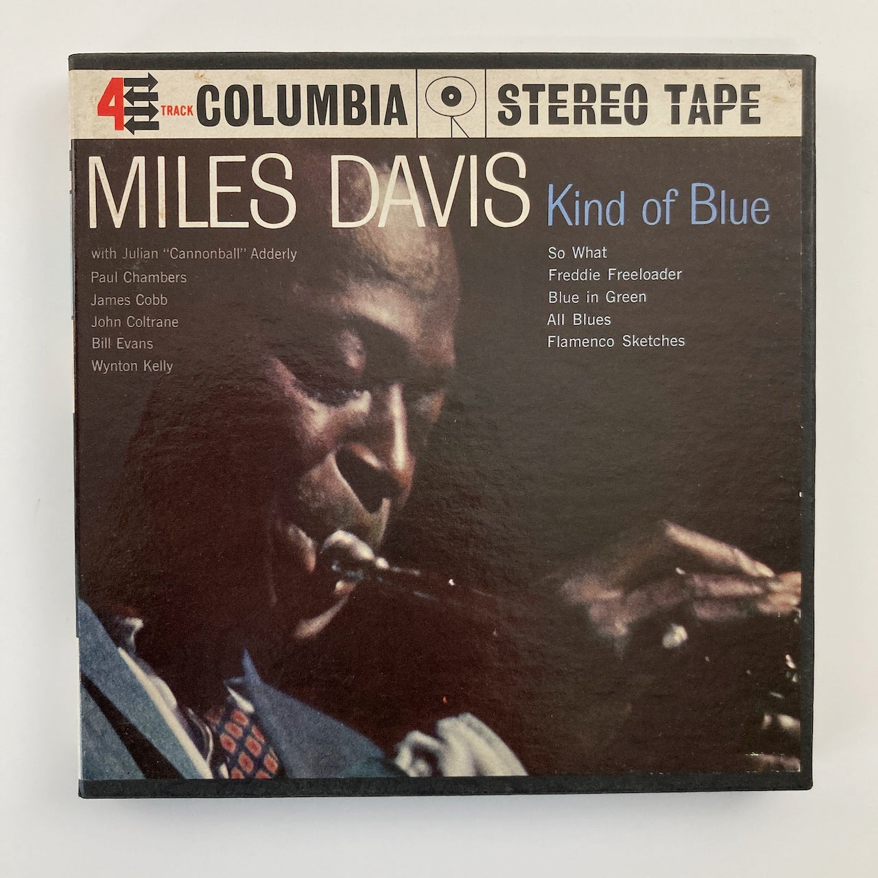 オープンリールテープ/ MILES DAVIS / KIND OF BLUE / 7号 19cm/s (7 1/2IPS) 4トラック US製 ライナー COLUMBIA