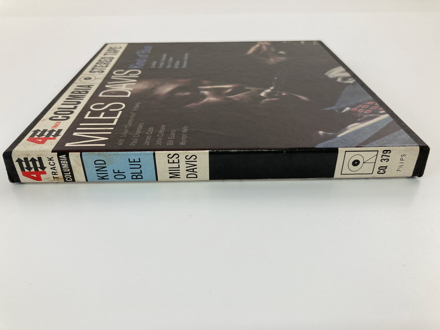 オープンリールテープ/ MILES DAVIS / KIND OF BLUE / 7号 19cm/s (7 1/2IPS) 4トラック US製 ライナー COLUMBIA