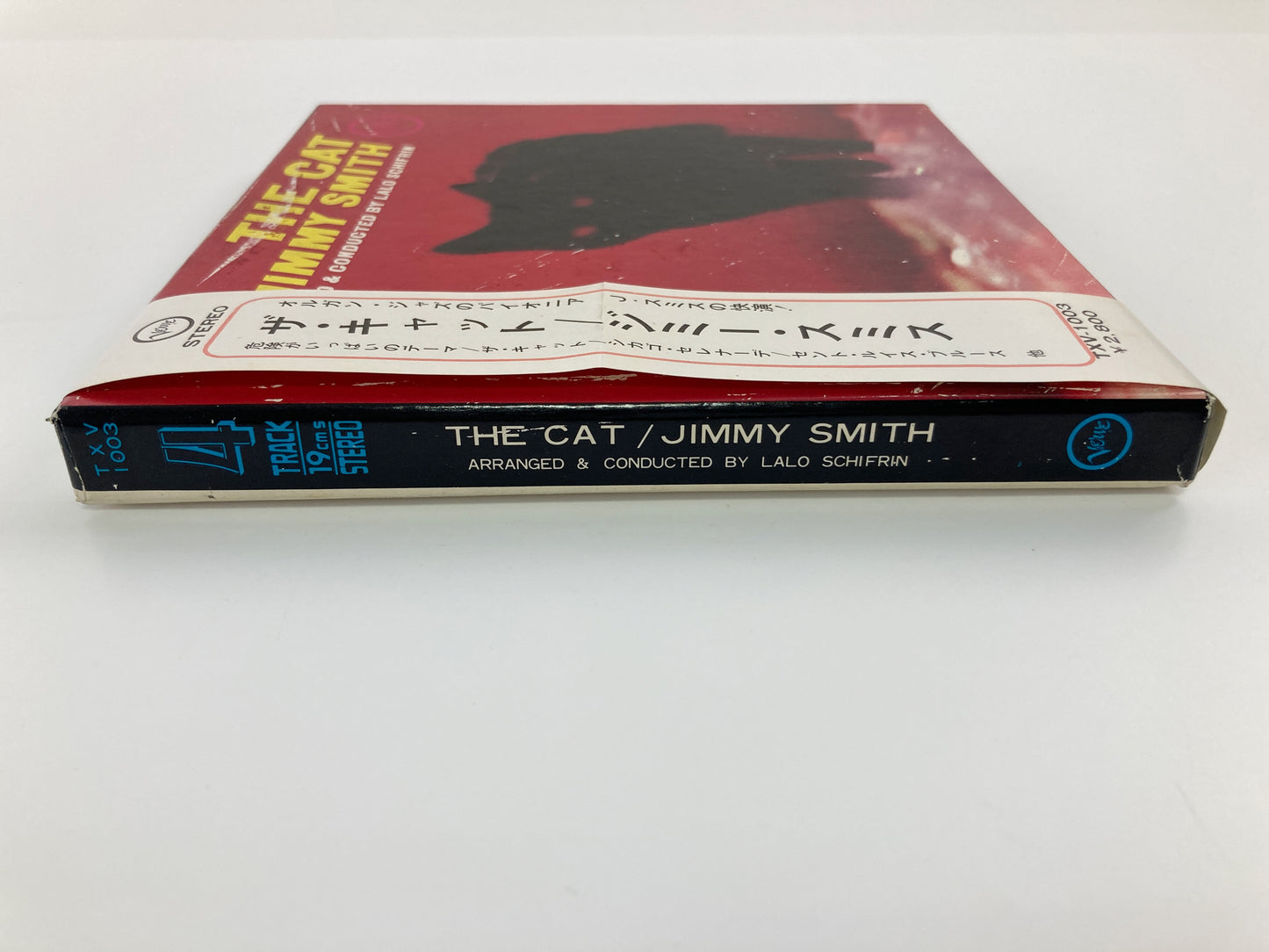 オープンリールテープ/ JIMMY SMITH / THE CAT /  7号 19cm/s (7 1/2IPS) 4トラック 日本盤 帯・ライナー VERVE