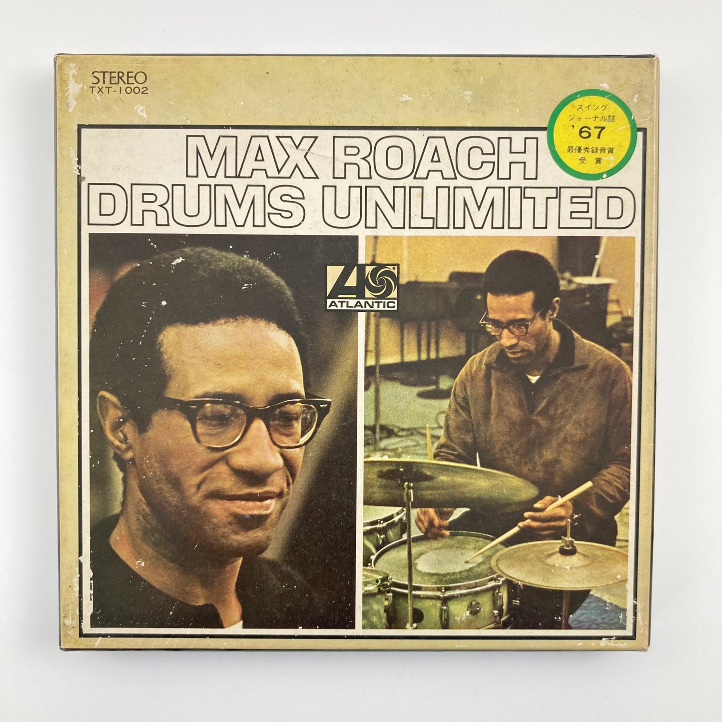 オープンリールテープ/ MAX ROACH / DRUMS UNLIMITED / / 7号 19cm/s (7 1/2IPS) 4トラック 日本盤 ライナー ATLANTIC
