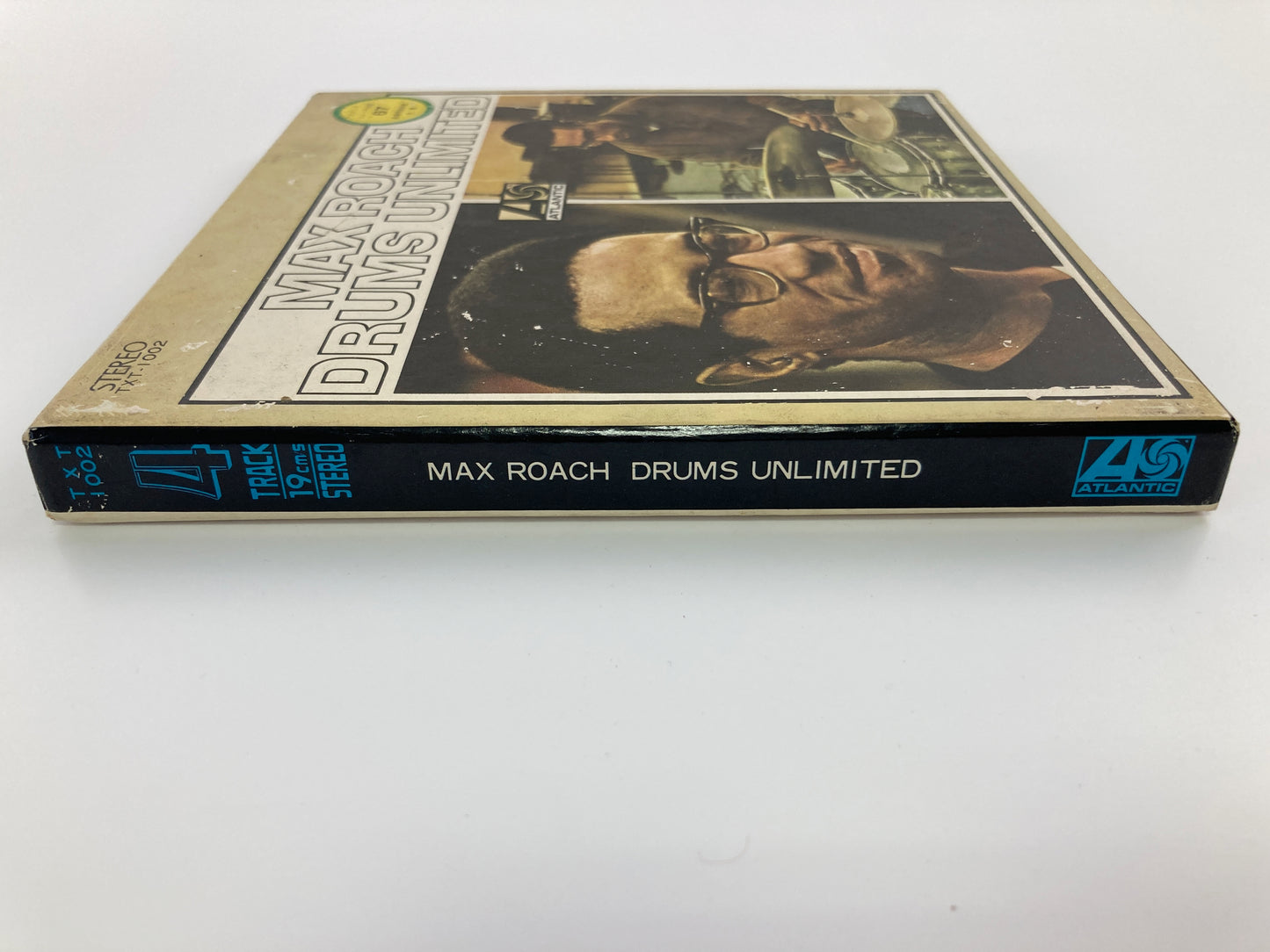 オープンリールテープ/ MAX ROACH / DRUMS UNLIMITED / / 7号 19cm/s (7 1/2IPS) 4トラック 日本盤 ライナー ATLANTIC