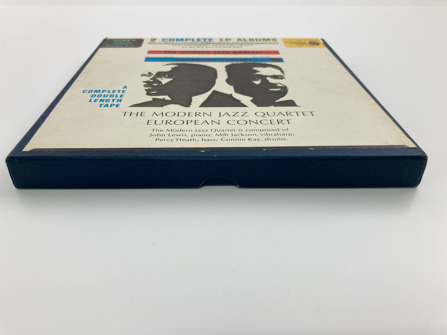 オープンリールテープ/ THE MODERN JAZZ QUARTET / EUROPEAN CONCERT / 7号 19cm/s (7 1/2IPS) 4トラック US製 ライナー ATLANTIC
