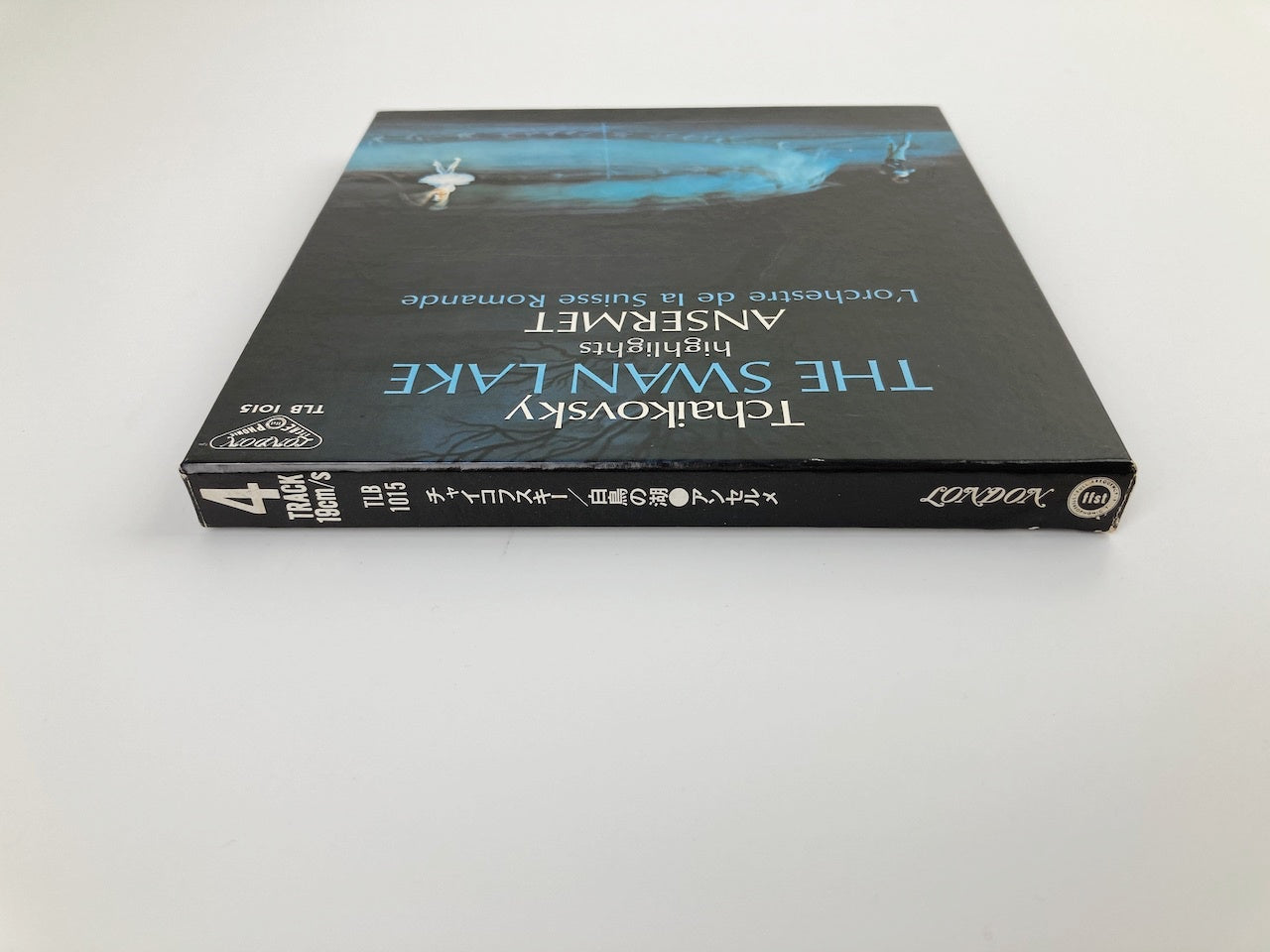 オープンリールテープ / アンセルメ / チャイコフスキー:バレエ音楽「白鳥の湖」ハイライツ / 日本盤 ライナー 7号 19cm/s (7 1/2IPS) 4トラック LONDON
