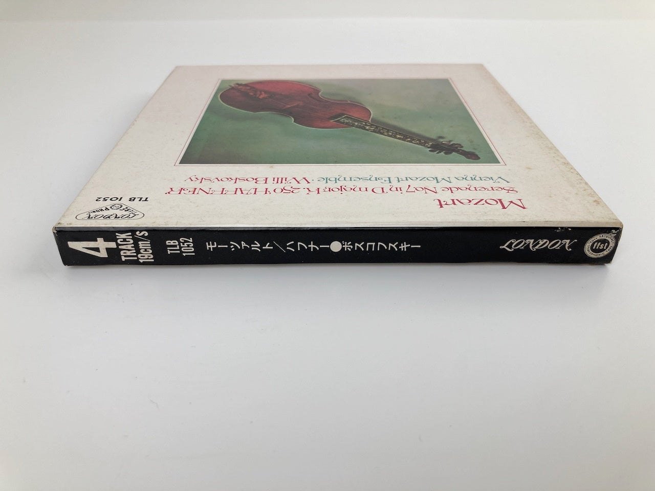 オープンリールテープ / ウィリー・ボスコフスキー / モーツァルト:セレナード第7番「ハフナー」 / 日本盤 ライナー 7号 19cm/s (7 1/2IPS) 4トラック LONDON
