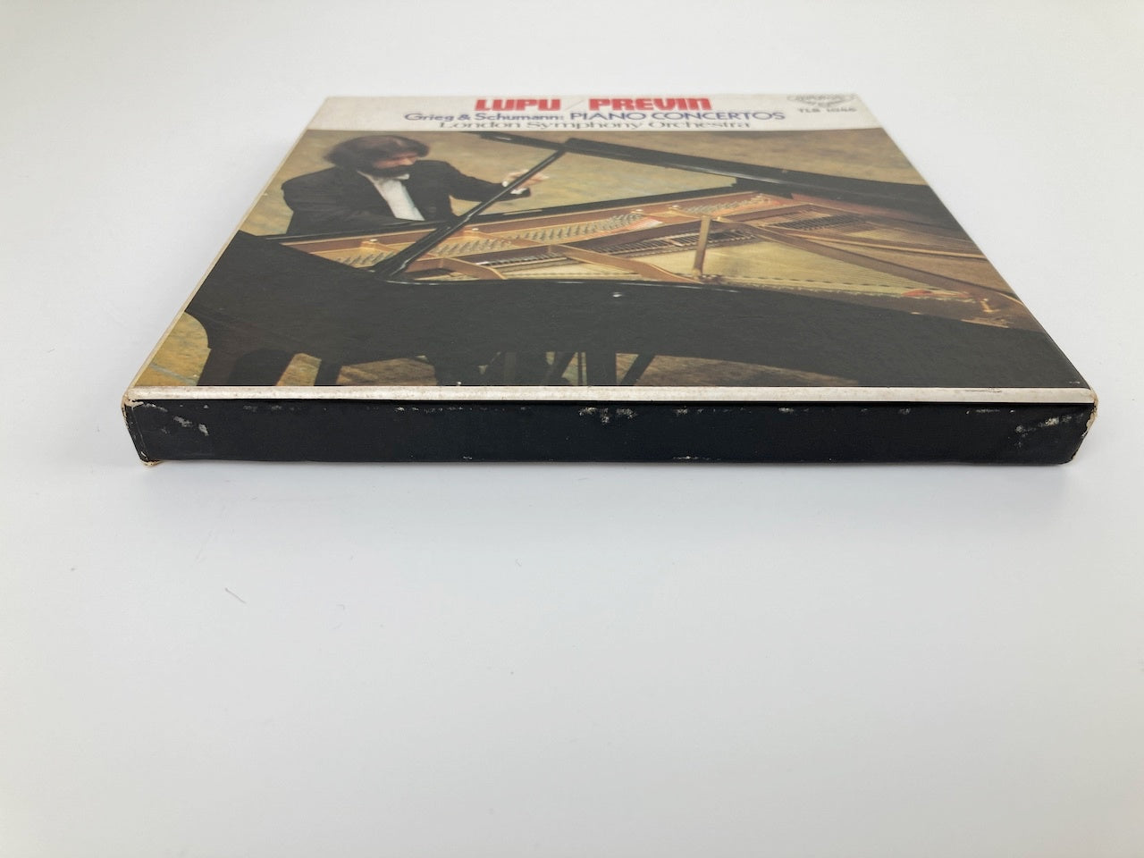 オープンリールテープ / ラドゥ・ルプー / グリーグ、シューマン:ピアノ協奏曲 / 日本盤 ライナー 7号 19cm/s (7 1/2IPS) 4トラック LONDON