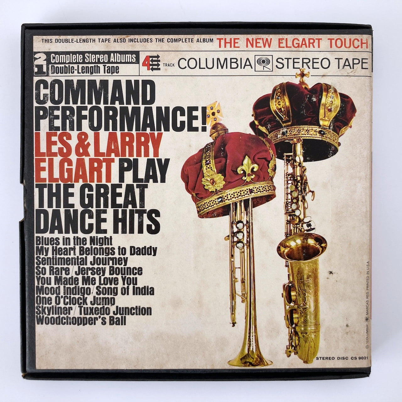 オープンリールテープ LES AND LARRY ELGART / THE NEW ELGART TOUCH / US盤 7号 19cm/s (7 1/2IPS) 4トラック COLUMBIA