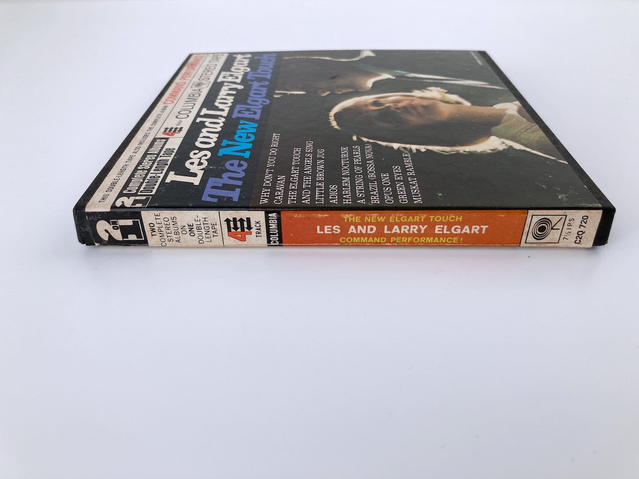 オープンリールテープ LES AND LARRY ELGART / THE NEW ELGART TOUCH / US盤 7号 19cm/s (7 1/2IPS) 4トラック COLUMBIA