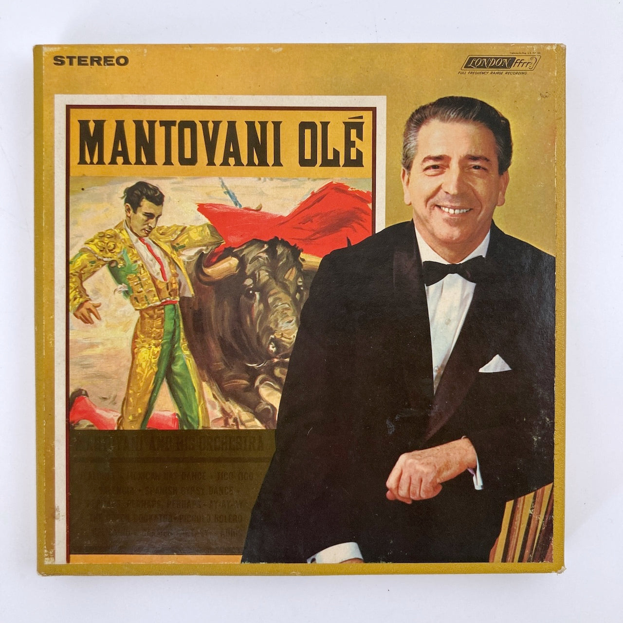 オープンリールテープ MANTOVANI / OLE / US盤 7号 19cm/s (7 1/2IPS) 4トラック LONDON