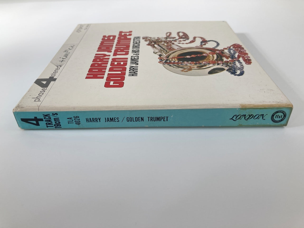 オープンリールテープ HARRY JAMES / GOLDEN TRUMPET / 日本盤 ライナー 7号 19cm/s (7 1/2IPS) 4トラック LONDON