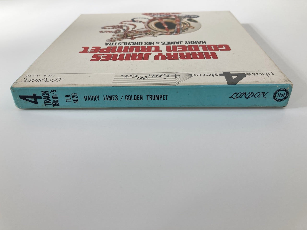 オープンリールテープ HARRY JAMES / GOLDEN TRUMPET / 日本盤 ライナー 7号 19cm/s (7 1/2IPS) 4トラック LONDON