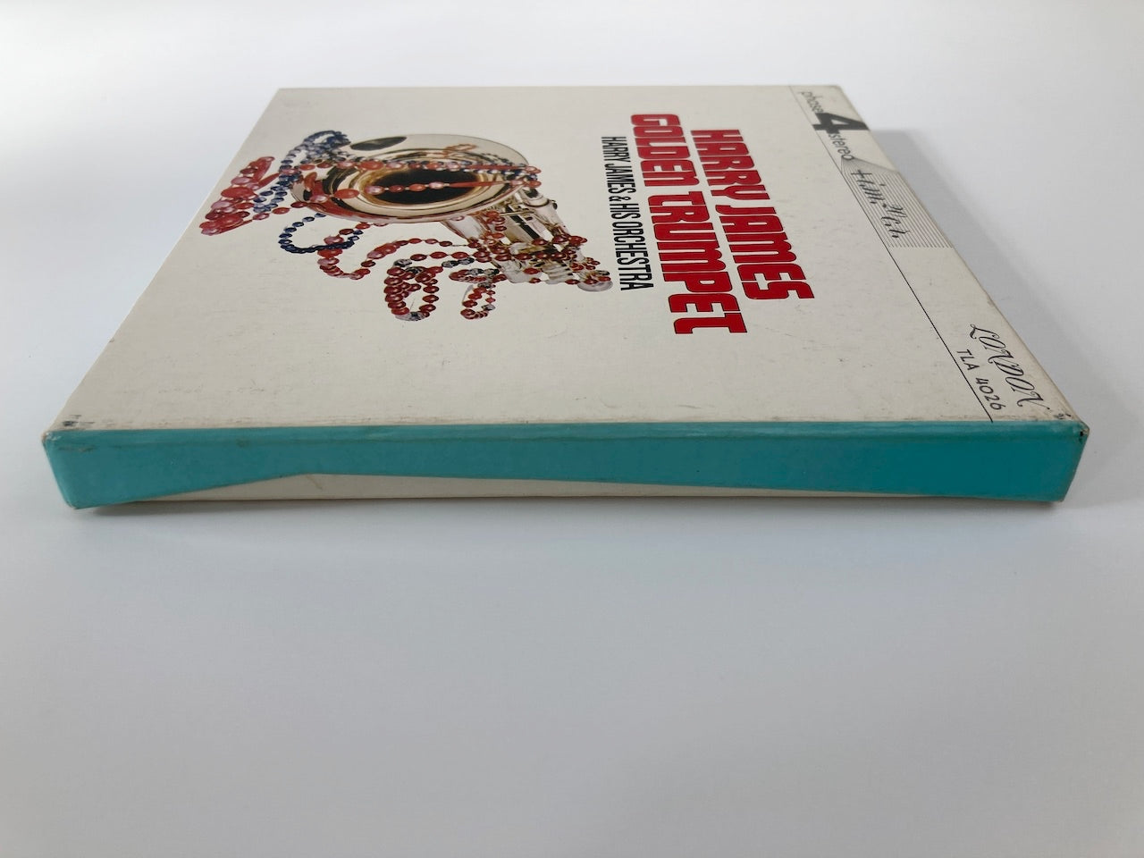 オープンリールテープ HARRY JAMES / GOLDEN TRUMPET / 日本盤 ライナー 7号 19cm/s (7 1/2IPS) 4トラック LONDON